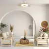 Mantra Iluminación Ventilateur de plafond LED Flower bois moteur DC si...