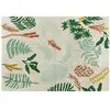 Lorena Canals Tapis lavable Botanic Plants sur fond écru (140 x 200 cm)