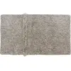 Lorena Canals - Tapis uni naturel en laine lavable en machine Tundra Gris 80x140