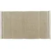 LORENA CANALS Tapis lavable en laine marron 80x140
