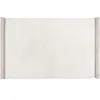 LORENA CANALS Tapis naturel en laine lavable en machine Steppe Blanc 120x170