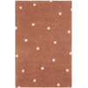 Lorena Canals Tapis lavable Mini Dot Chestnut (100 x 150 cm)