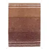 Lorena Canals Tapis à franges réversible lavable en machine Twin Caramel 120x160