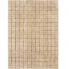 Lorena Canals Tapis en laine lavable mosaïque ambre - 230 x 300 cm