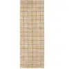 Lorena Canals Tapis de couloir en laine lavable motif mosaïque ambre - 80 x 230 cm