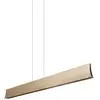 LEDsC4 BRAVO-Suspension LED Aluminium dimmable L120cm