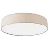 LEDS-C4 Bol plafonnier LED avec abat-jour en tissu