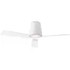 LEDS-C4 Ventil. de plafond Garbí intemporel av. lum. LED