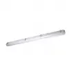 Leds-c4 - Plafonnier Solid, polycarbonate, gris, 126 cm - Gris