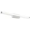 Leds-c4 toilet slim - applique murale led pour salle de bain chrome 2010lm 3000k ip44