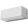 Leds C4 Applique murale encastrable extérieure Ara grande pour ampoule E27 en blanc