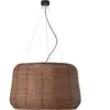 Bover Suspension d'extérieur LED Fora 90, brun graphite/brun