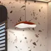 Bover Suspension LED encastrée Valentina S24, terracotta/blanc