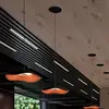 Bover Suspension LED encastrée Valentina S24, noir/cuivre