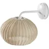Bover GAROTA-Applique d'extérieur LED métal et tressé Ø27cm