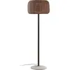 Bover lampe de terrasse Fora P, brun graphite/brun, hauteur 165 cm,