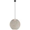 Bover Nans Sphere S/60 suspension d'extérieur LED marron