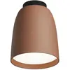 Plafonnier d'extérieur LED Nut de Bover, terracotta, aluminium/acier