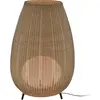 Lampe de sol en aluminium beige clair 80x123cm Amphora 02 - Bover