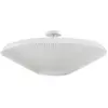 BOVER lampe de plafond SIAM 80 (Nastro traslucido bianco - Ferro, acci...