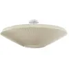 BOVER lampe de plafond SIAM 80 (Nastro traslucido crema - Ferro, accia...