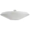 BOVER lampe de plafond SIAM 120 (Nastro traslucido bianco, struttura p...