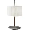 BOVER lampe de table DANONA T (Paralume nastro traslucido bianco con s...