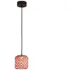 Bover Nans S/16 suspension d'extérieur LED, rouge