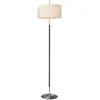 BOVER lampadaire DANONA P (Paralume nastro traslucido crema con strutt...