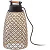 Bover Nans M/49 Lampe de table LED pour l'extérieur, marron
