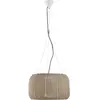 Bover FORA-Suspension d'extérieur cylindrique métal et tressé Ø50cm
