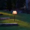 Bover ATTICUS-Borne d'extérieur LED à sceller métal et tressé H50cm
