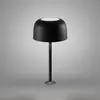 Bover lampe de table LED encastrée Bol, noir mat, hauteur 33 cm