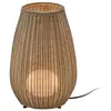 Lampe de table LED Amphora de Bover, marron/beige hauteur 47 cm