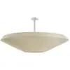 BOVER lampe de plafond SIAM 150 (Nastro traslucido crema, struttura gr...