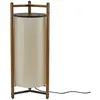 BOVER lampadaire KANDO P/111 (Nastro crema - Alluminio, legno di teak,...