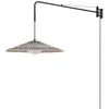 BOVER lampe murale pour extérieur NANS 55 A/98 OUTDOOR (Marrone (con b...