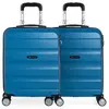 ITACA Lot 2 Valises Cabine 55X40x20 Avion Bagages Cabine Rigide T71650...