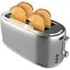 Cecotec Grille-pain vertical Toast&amp Taste 1600 Retro Double Inox