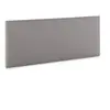 VS VENTA-STOCK Tête de lit Aura recouverte de tissu Gris Clair 160x60 cm