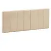 marcKonfort Tête de lit tapissée Creta 150x60cm beige