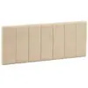 marcKonfort Tête de lit tapissée Creta 160x60cm beige