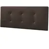 HOMN Tête de lit 160x60 cm chocolat, cuir synthétique