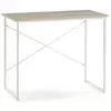 VS VENTA-STOCK Bureau Cáceres Blanc,table Pour PC, Style Industriel, 90 (long) X 50 (profond) X 74 (hauteur) Cm