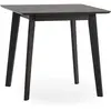 HOMN Table à manger 80x80 cm Couleur Noir