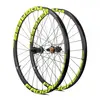 Paire de roues progress gp30 29   jaune   boost 15x110 12x148 mm   6 trous
