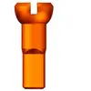 Sapim Polyax embout vélo Orange Orange One Size