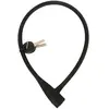 Antivol - MSC - Cadenas Flexible - Noir - Silicone - 10 x 600 cm