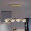 Schuller Valencia Suspension LED Velas, longue, dorée, métal, plastiqu...