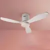 Schuller Valencia Ventilateur de plafond LED Siroco Mini, DC, silencie...